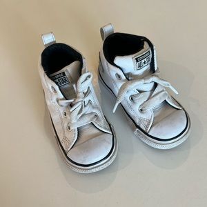toddler leather converse size 6c